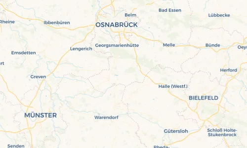 Regenradar Vorschaubild - Aktuelle Niederschläge in Bad Laer und Umgebung