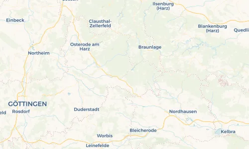 Regenradar Vorschaubild - Aktuelle Niederschläge in Bad Lauterberg im Harz und Umgebung