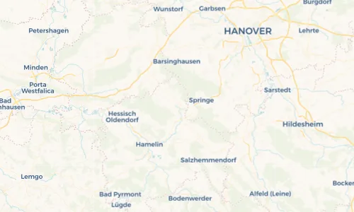 Regenradar Vorschaubild - Aktuelle Niederschläge in Bad Münder und Umgebung