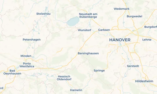 Regenradar Vorschaubild - Aktuelle Niederschläge in Bad Nenndorf und Umgebung
