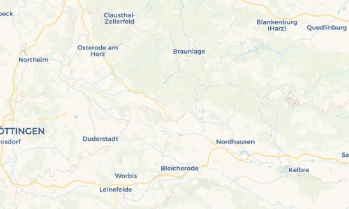 Regenradar Vorschaubild - Aktuelle Niederschläge in Bad Sachsa und Umgebung