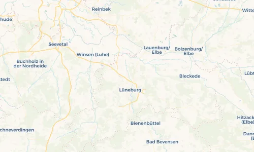 Regenradar Vorschaubild - Aktuelle Niederschläge in Bardowick und Umgebung