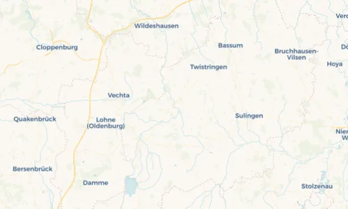 Regenradar Vorschaubild - Aktuelle Niederschläge in Barnstorf und Umgebung