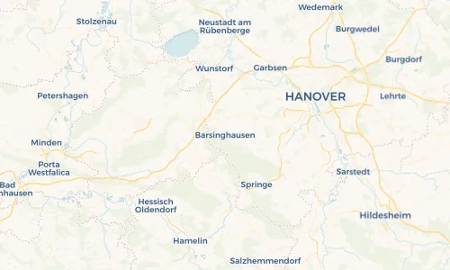 Regenradar Vorschaubild - Aktuelle Niederschläge in Barsinghausen und Umgebung