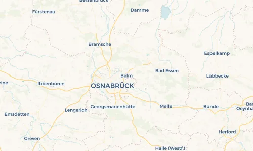 Regenradar Vorschaubild - Aktuelle Niederschläge in Belm und Umgebung