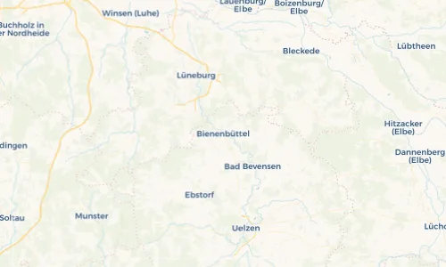 Regenradar Vorschaubild - Aktuelle Niederschläge in Bienenbüttel und Umgebung