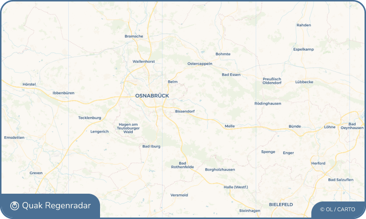 Quak Regenradar-Widget Bissendorf