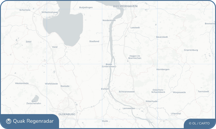 Regenradar-Widget für Brake (Unterweser)