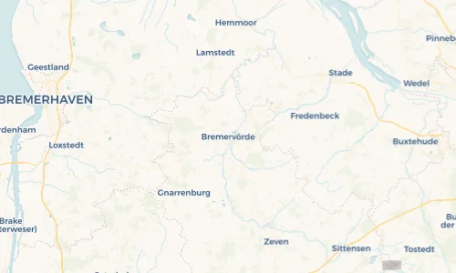 Regenradar Vorschaubild - Aktuelle Niederschläge in Bremervörde und Umgebung
