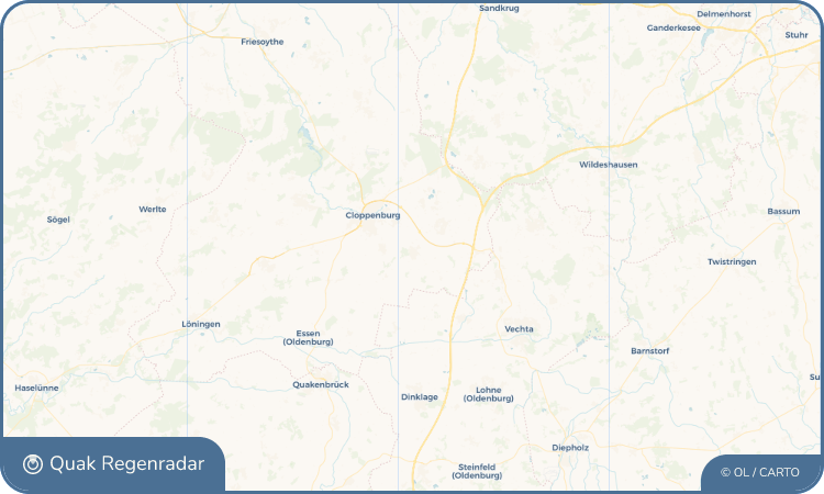 Quak Regenradar-Widget Cappeln (Oldenburg)