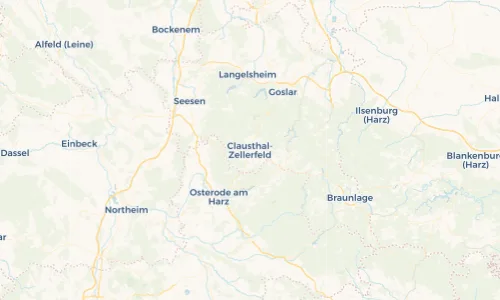 Regenradar Vorschaubild - Aktuelle Niederschläge in Clausthal-Zellerfeld und Umgebung