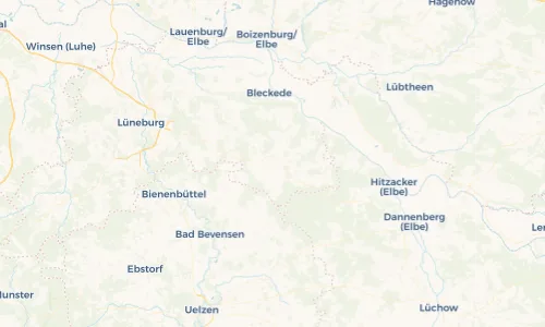 Regenradar Vorschaubild - Aktuelle Niederschläge in Dahlenburg und Umgebung