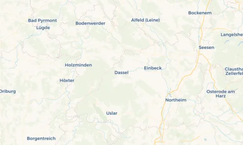 Regenradar Vorschaubild - Aktuelle Niederschläge in Dassel und Umgebung