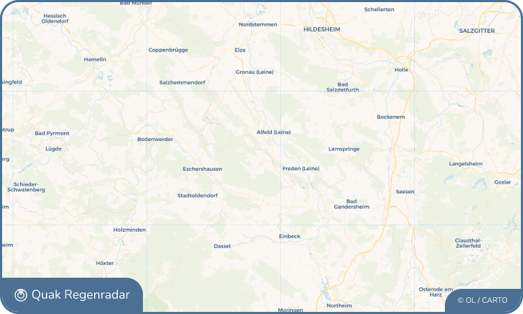 Quak Regenradar-Widget Delligsen