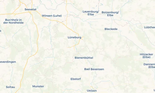 Regenradar Vorschaubild - Aktuelle Niederschläge in Deutsch Evern und Umgebung