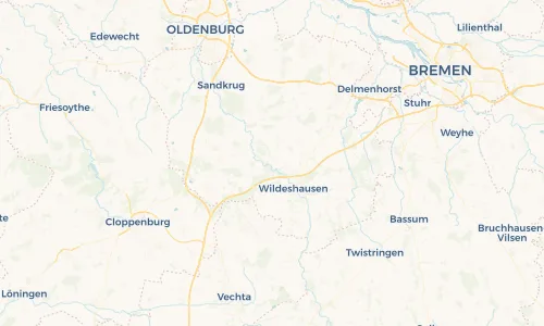 Regenradar Vorschaubild - Aktuelle Niederschläge in Dötlingen und Umgebung