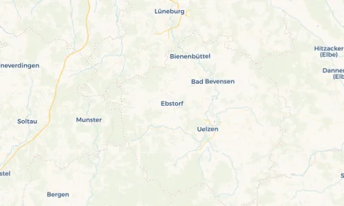 Regenradar Vorschaubild - Aktuelle Niederschläge in Ebstorf und Umgebung