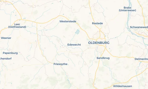 Regenradar Vorschaubild - Aktuelle Niederschläge in Edewecht und Umgebung