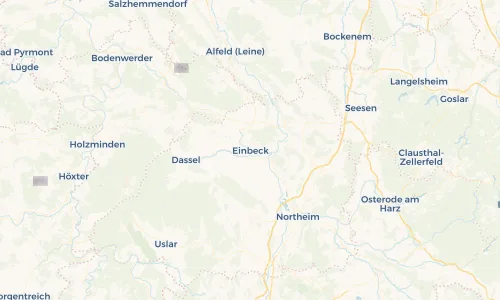 Regenradar Vorschaubild - Aktuelle Niederschläge in Einbeck und Umgebung