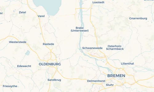 Regenradar Vorschaubild - Aktuelle Niederschläge in Elsfleth und Umgebung