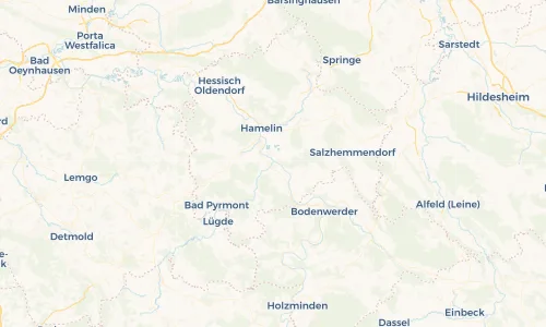 Regenradar Vorschaubild - Aktuelle Niederschläge in Emmerthal und Umgebung