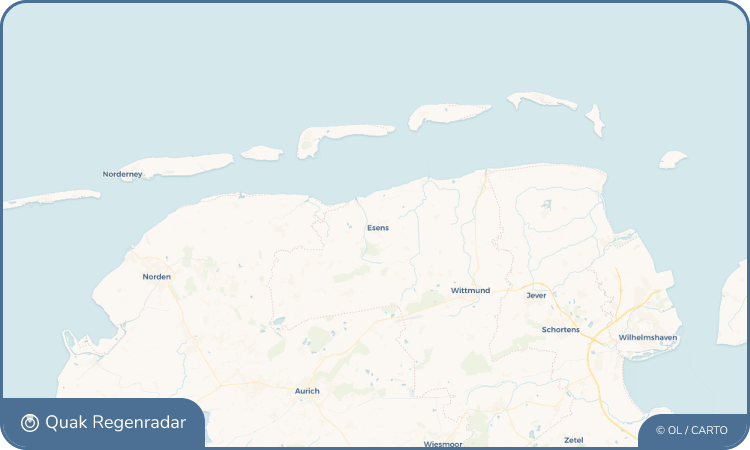 Quak Regenradar-Widget Esens