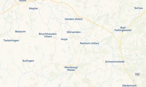 Regenradar Vorschaubild - Aktuelle Niederschläge in Eystrup und Umgebung