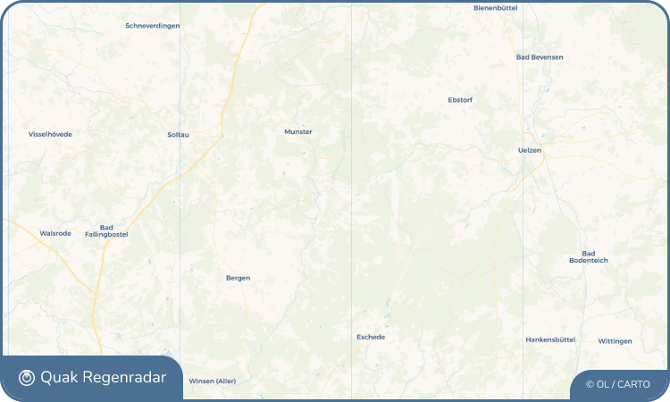 Regenradar-Widget für Faßberg