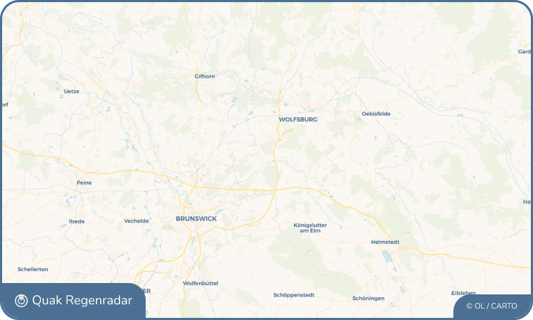 Quak Regenradar-Widget Flechtorf