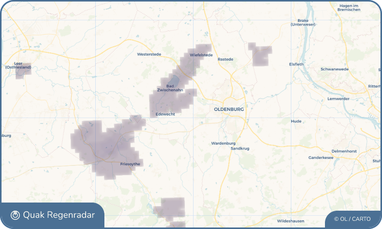 Quak Regenradar-Widget Friedrichsfehn