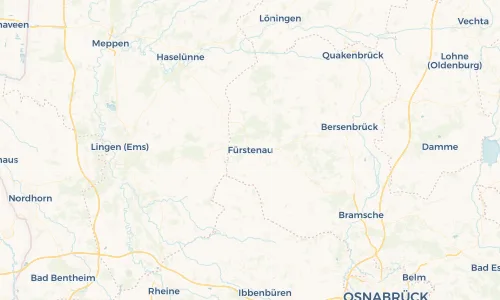 Regenradar Vorschaubild - Aktuelle Niederschläge in Fürstenau und Umgebung