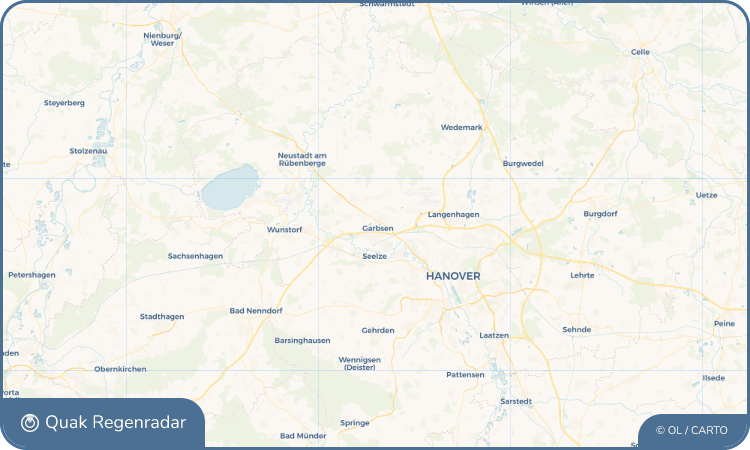 Quak Regenradar-Widget Garbsen