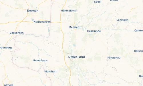Regenradar Vorschaubild - Aktuelle Niederschläge in Geeste und Umgebung