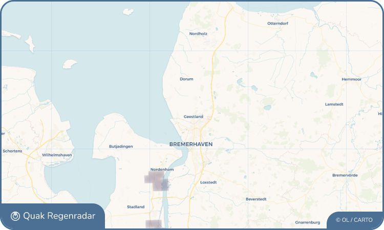 Quak Regenradar-Widget Geestland