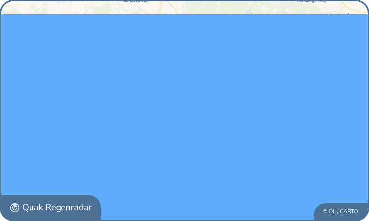 Quak Regenradar-Widget Gieboldehausen