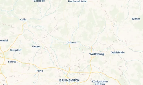Regenradar Vorschaubild - Aktuelle Niederschläge in Gifhorn und Umgebung