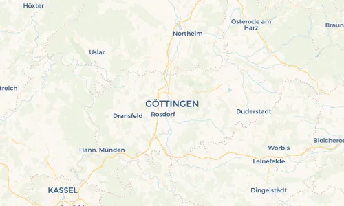 Regenradar Vorschaubild - Aktuelle Niederschläge in Göttingen und Umgebung