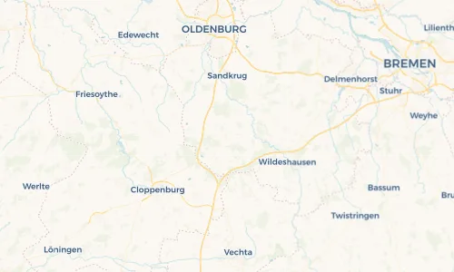 Regenradar Vorschaubild - Aktuelle Niederschläge in Großenkneten und Umgebung