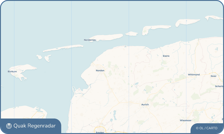 Quak Regenradar-Widget Hage