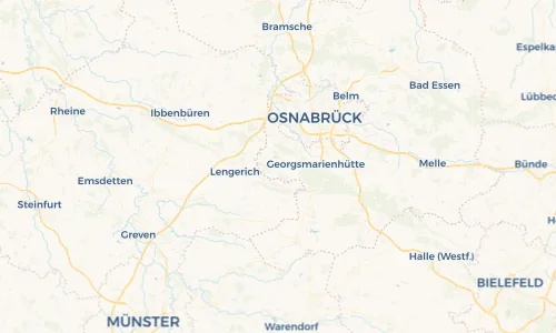 Regenradar Vorschaubild - Aktuelle Niederschläge in Hagen am Teutoburger Wald und Umgebung