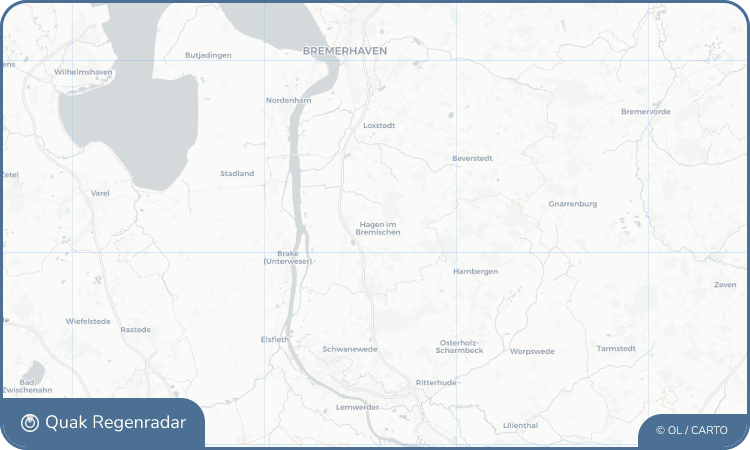 Regenradar-Widget für Hagen im Bremischen