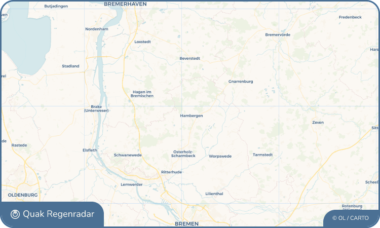 Quak Regenradar-Widget Hambergen