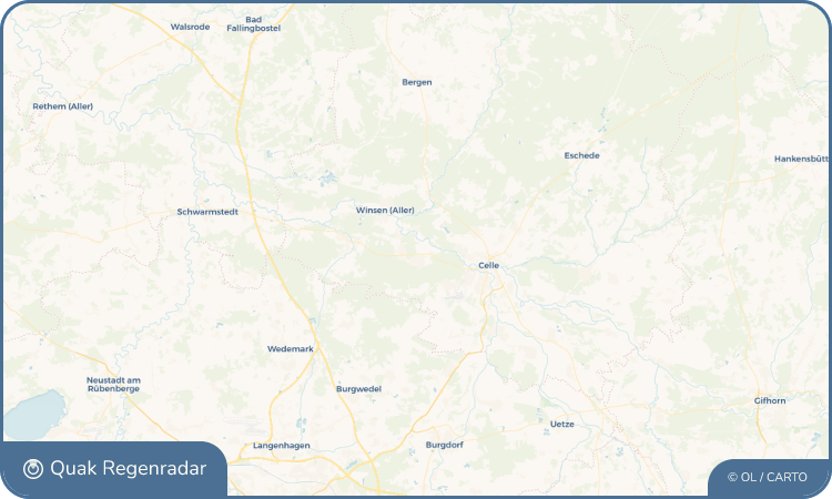 Quak Regenradar-Widget Hambühren