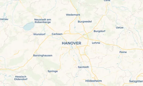 Regenradar Vorschaubild - Aktuelle Niederschläge in Hannover und Umgebung