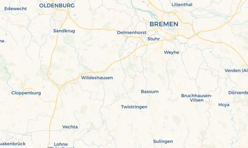 Regenradar Vorschaubild - Aktuelle Niederschläge in Harpstedt und Umgebung