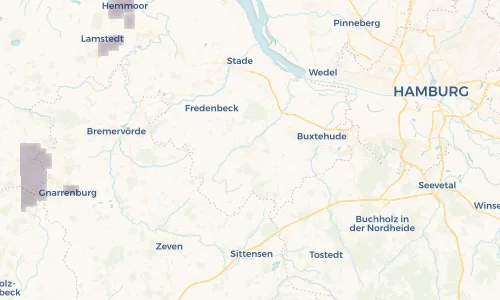 Regenradar Vorschaubild - Aktuelle Niederschläge in Harsefeld und Umgebung