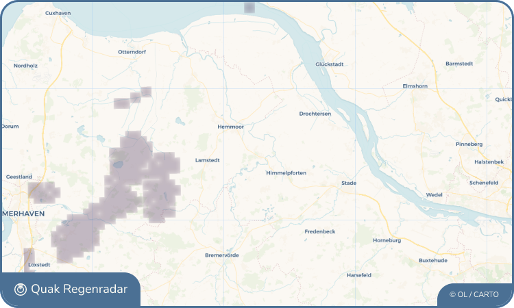 Quak Regenradar-Widget Hechthausen