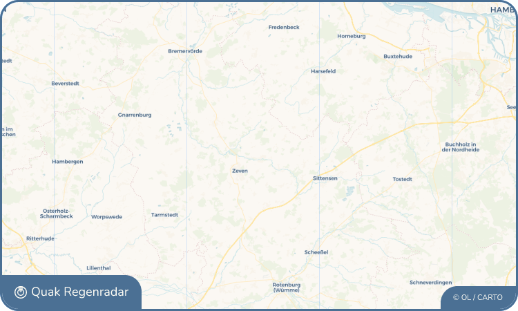 Regenradar-Widget für Heeslingen