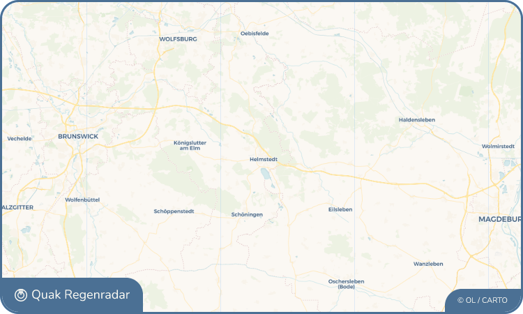 Regenradar-Widget für Helmstedt