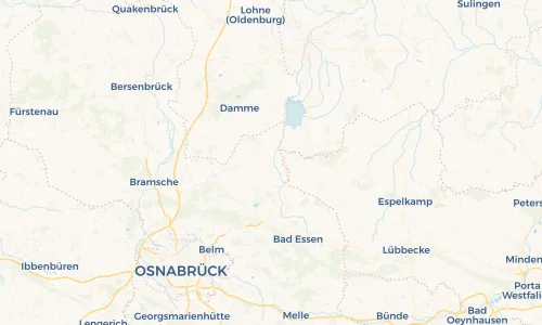 Regenradar Vorschaubild - Aktuelle Niederschläge in Hunteburg und Umgebung